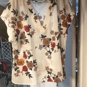 Shein Curve Plus size floral blouse